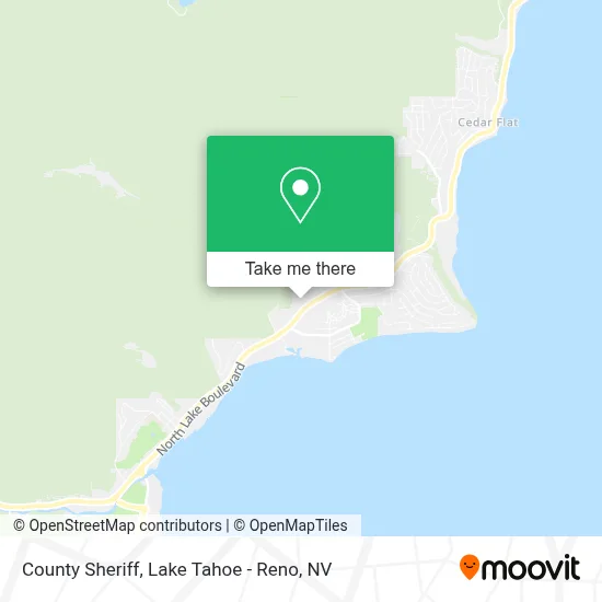 County Sheriff map