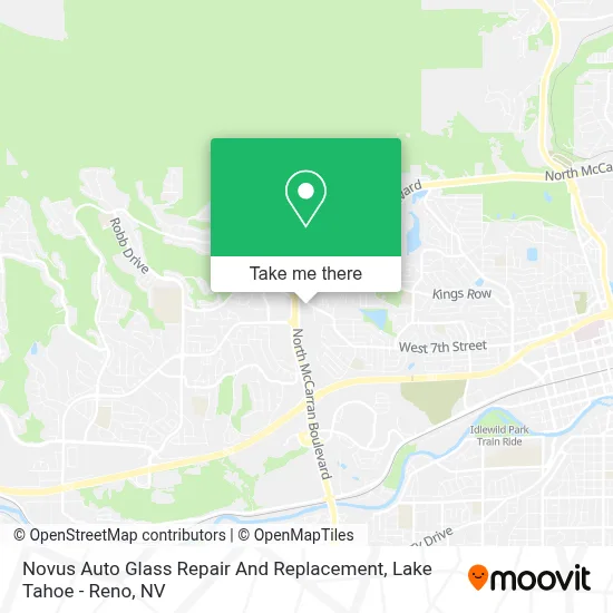 Novus Auto Glass Repair And Replacement map