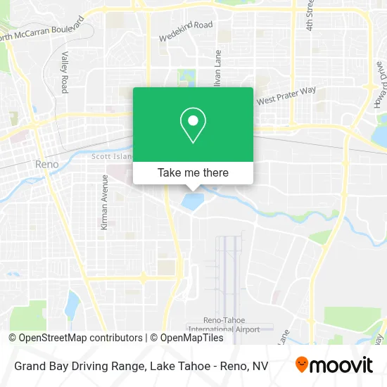Grand Bay Driving Range map