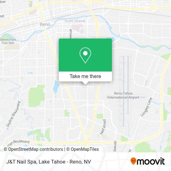J&T Nail Spa map