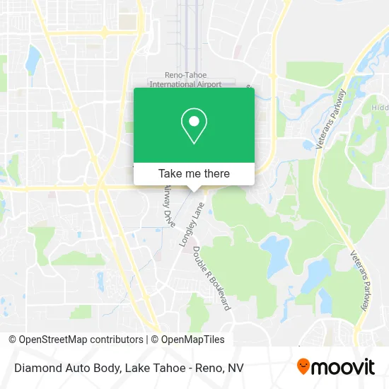 Diamond Auto Body map