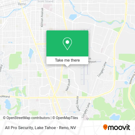 All Pro Security map