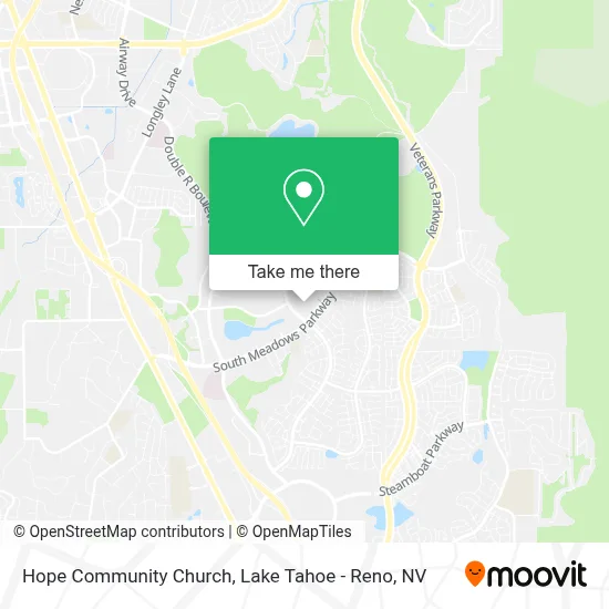 Hope Community Church map