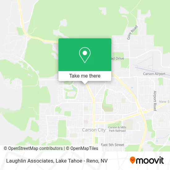 Laughlin Associates map