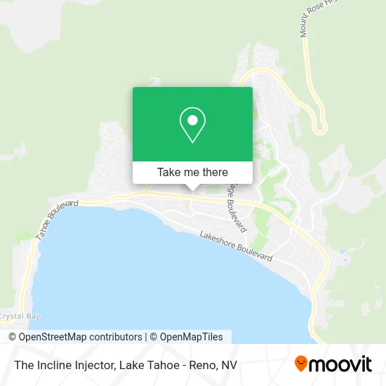 The Incline Injector map