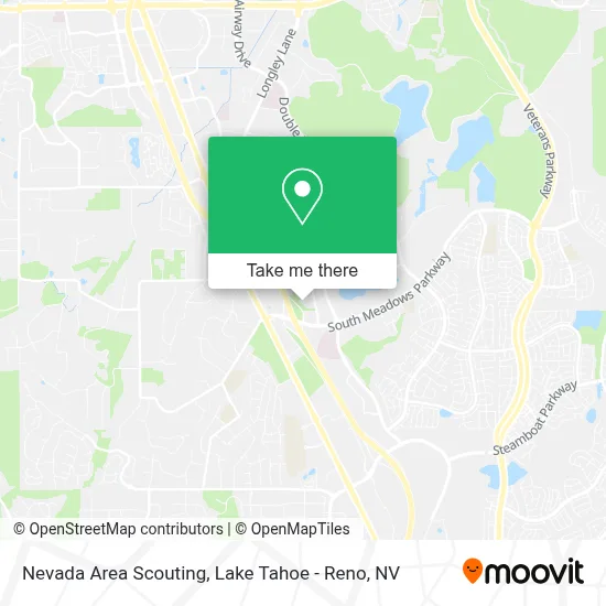 Nevada Area Scouting map