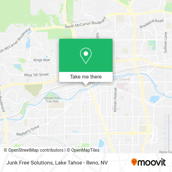 Junk Free Solutions map