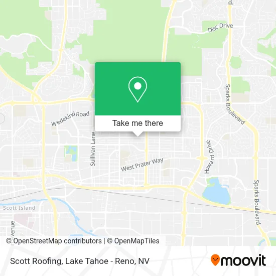 Scott Roofing map