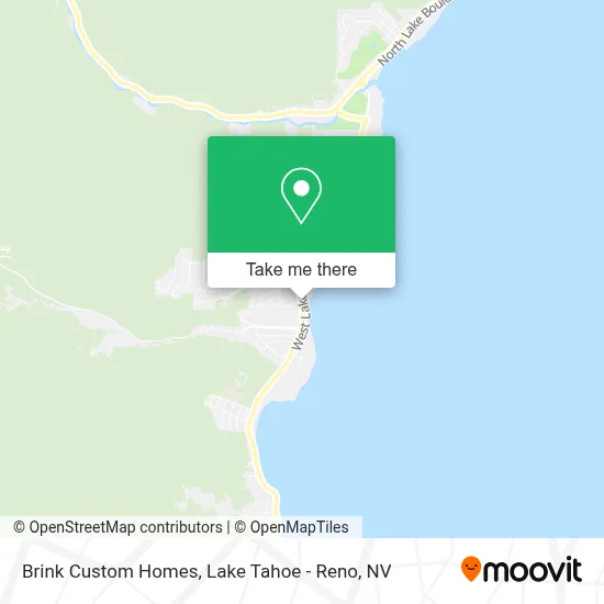 Brink Custom Homes map