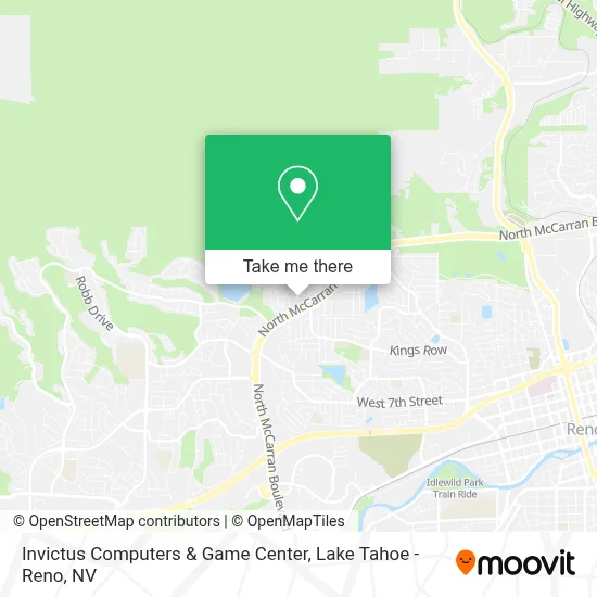 Invictus Computers & Game Center map