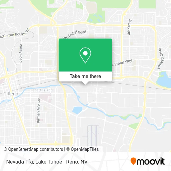 Nevada Ffa map