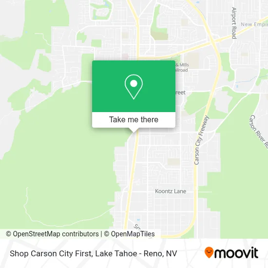 Shop Carson City First map