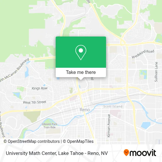 University Math Center map