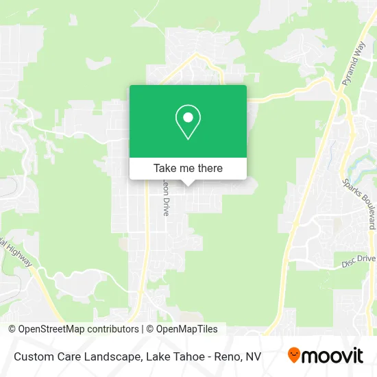 Custom Care Landscape map