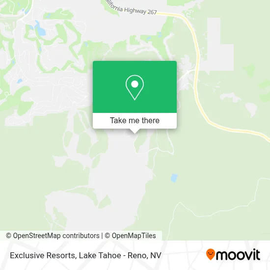 Exclusive Resorts map