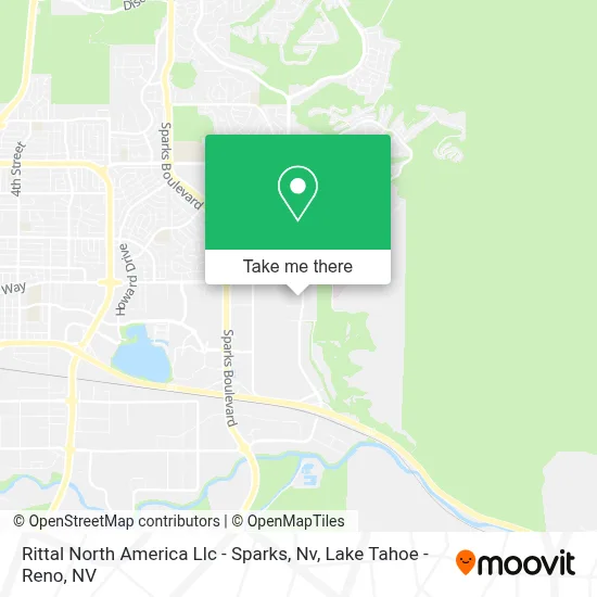 Rittal North America Llc - Sparks, Nv map