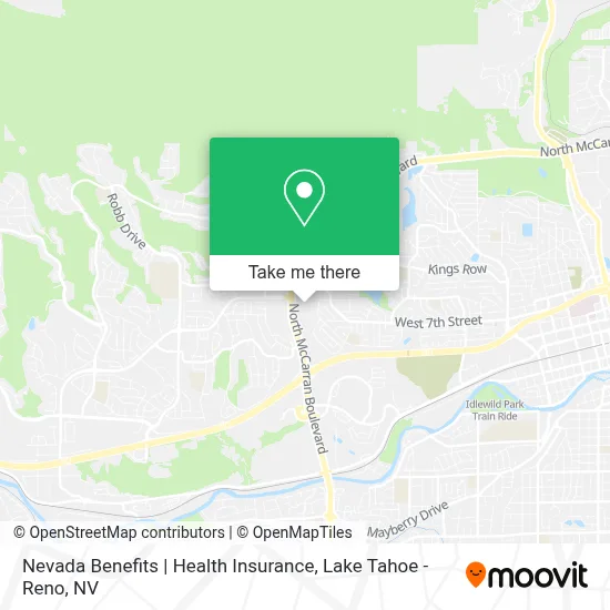 Nevada Benefits | Health Insurance map