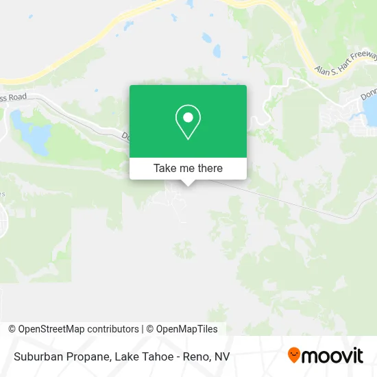 Suburban Propane map