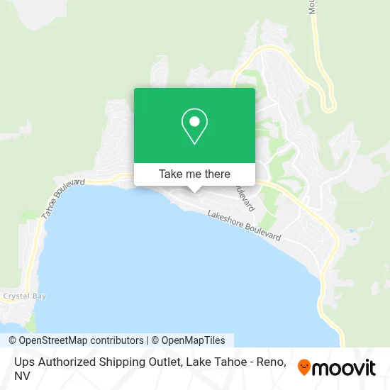 Ups Authorized Shipping Outlet map