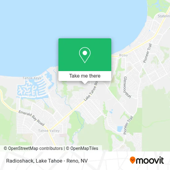 Radioshack map