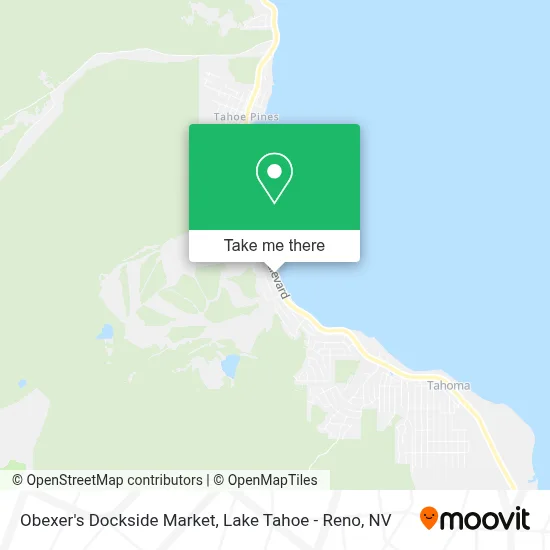 Obexer's Dockside Market map
