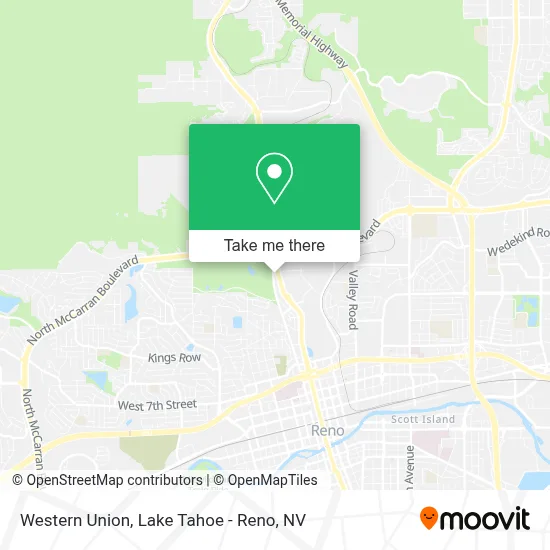 Western Union map