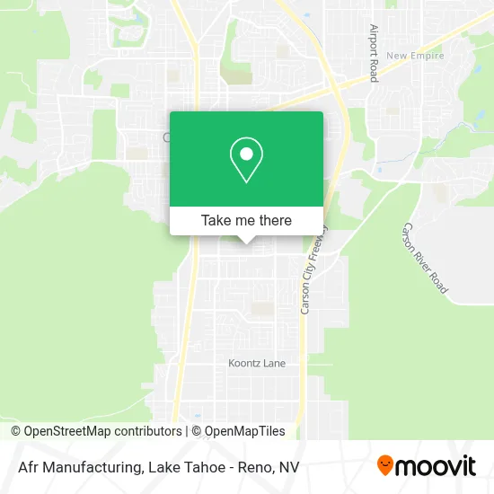 Afr Manufacturing map
