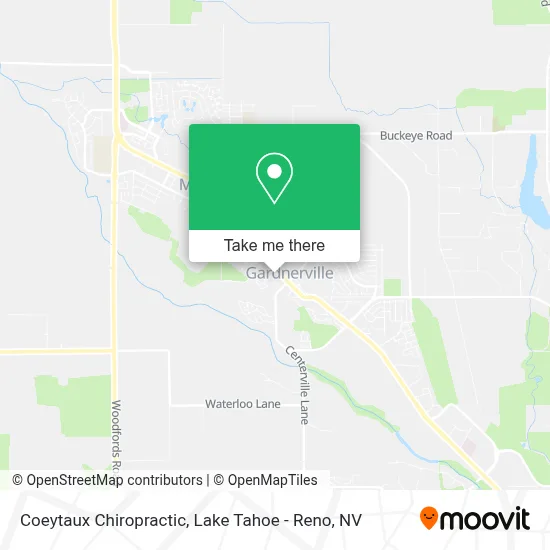 Coeytaux Chiropractic map