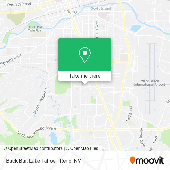 Back Bar map
