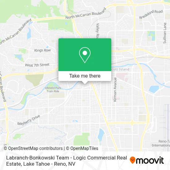 Labranch-Bonkowski Team - Logic Commercial Real Estate map