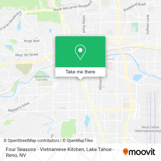 Four Seasons - Vietnamese Kitchen map