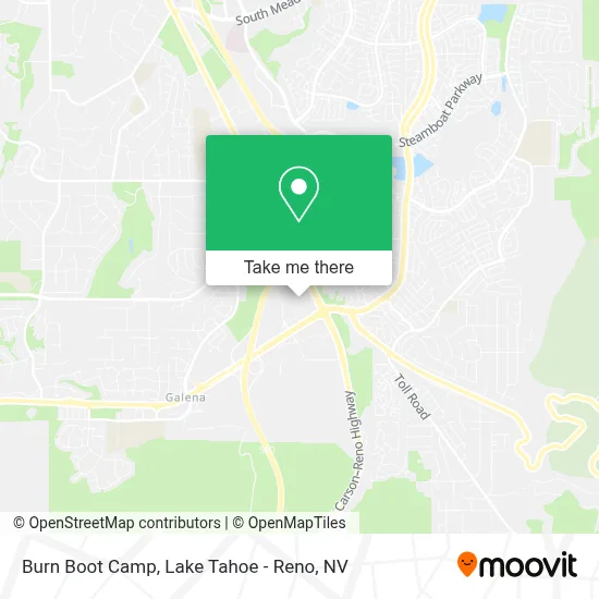 Burn Boot Camp map