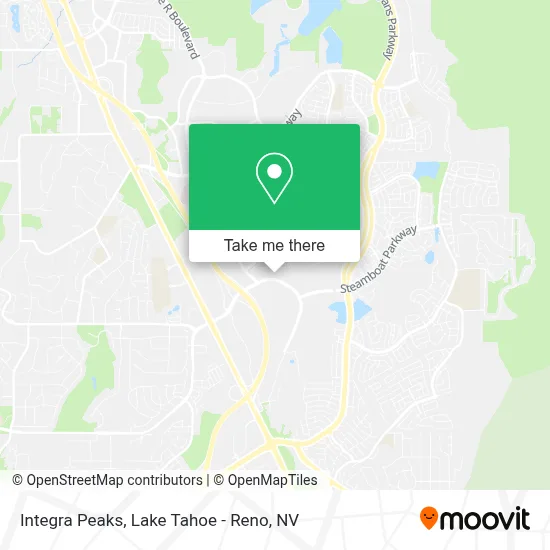 Integra Peaks map