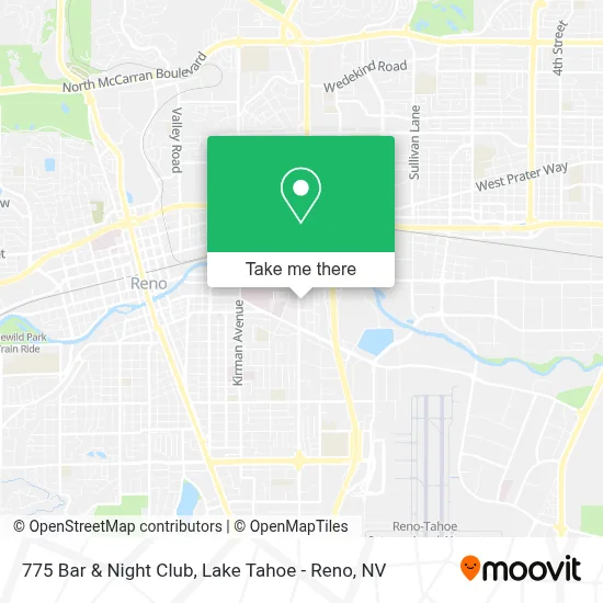 775 Bar & Night Club map