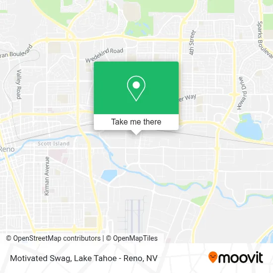 Motivated Swag map