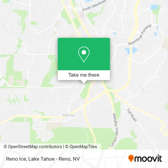 Reno Ice map