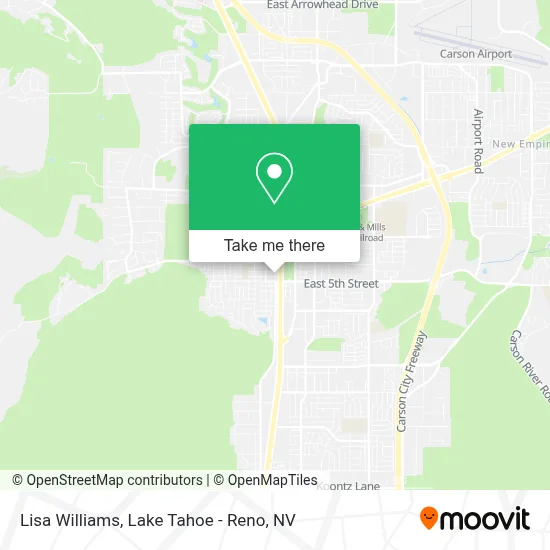 Lisa Williams map