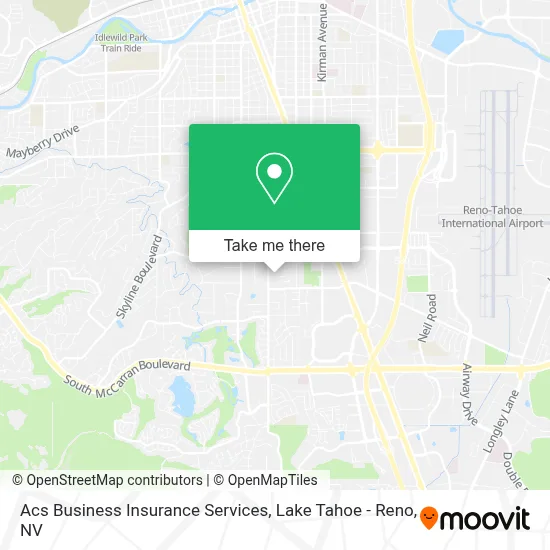 Acs Business Insurance Services map