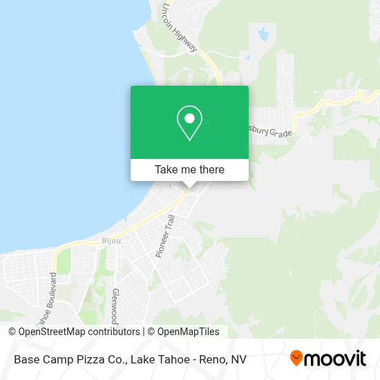 Base Camp Pizza Co. map