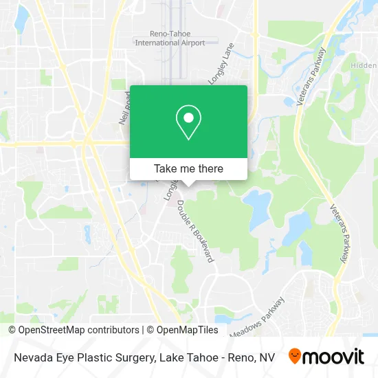 Nevada Eye Plastic Surgery map