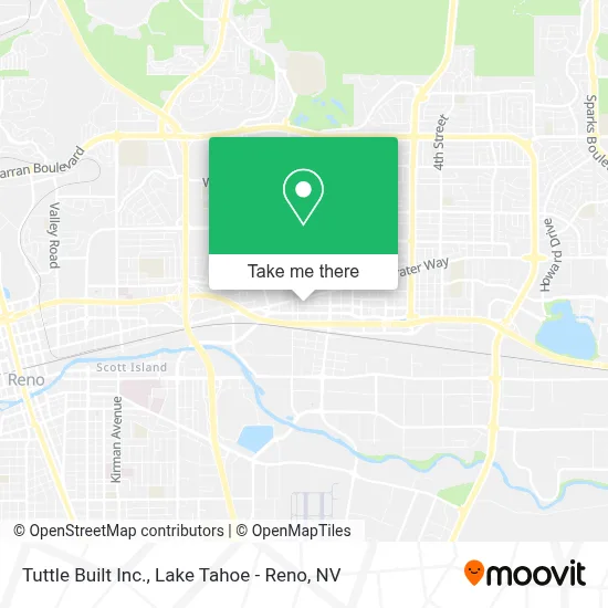 Tuttle Built Inc. map