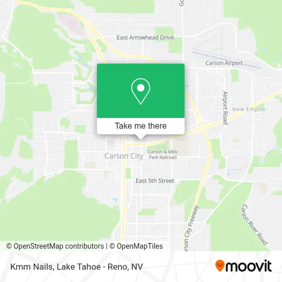 Kmm Nails map