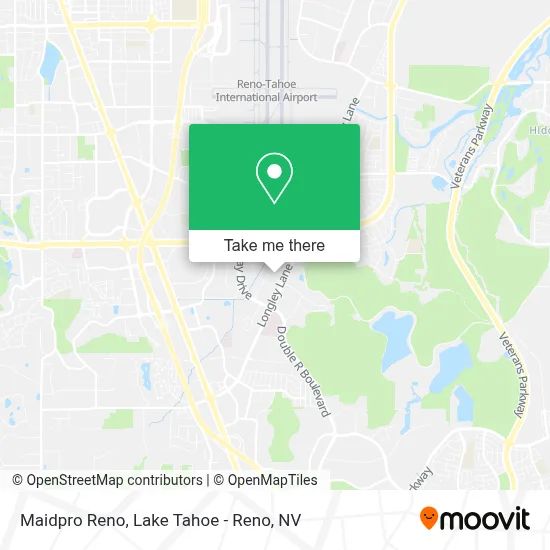 Maidpro Reno map