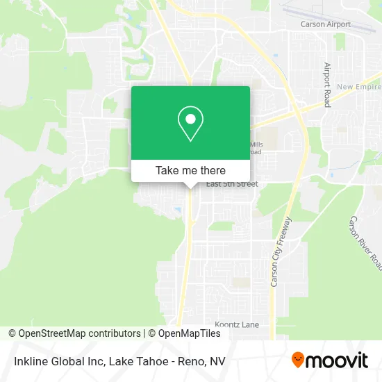 Inkline Global Inc map