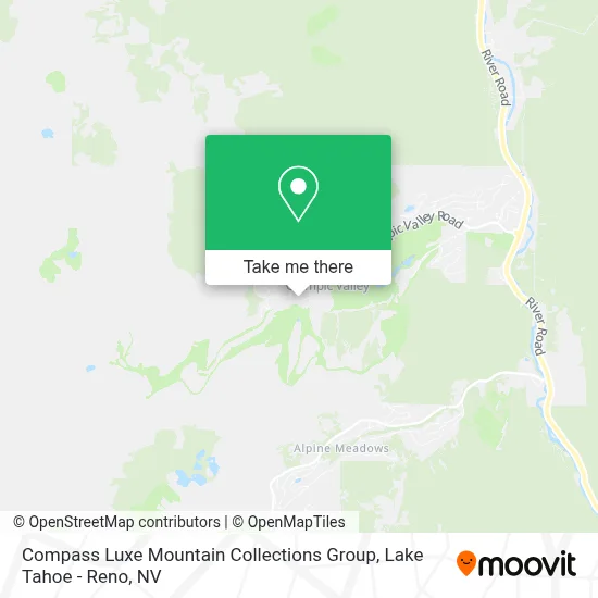 Compass Luxe Mountain Collections Group map