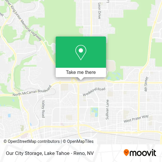 Our City Storage map