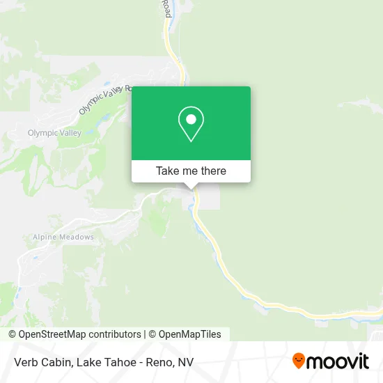Verb Cabin map