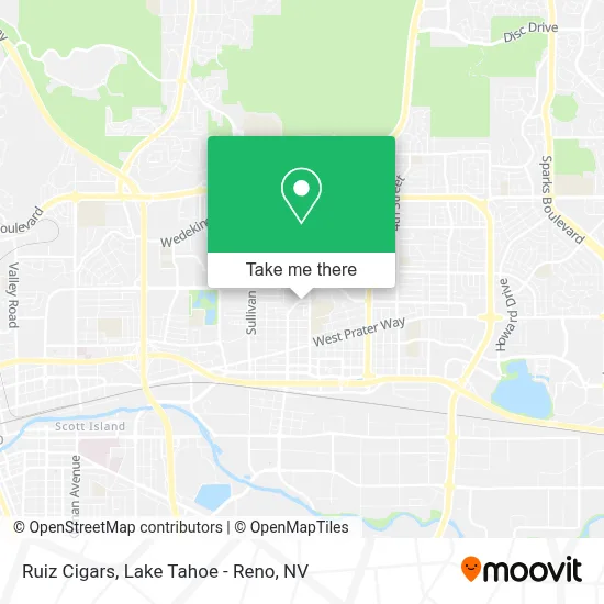 Ruiz Cigars map