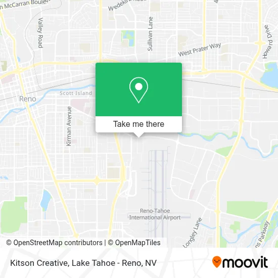 Kitson Creative map
