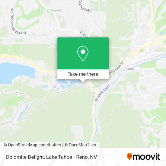 Dolomite Delight map